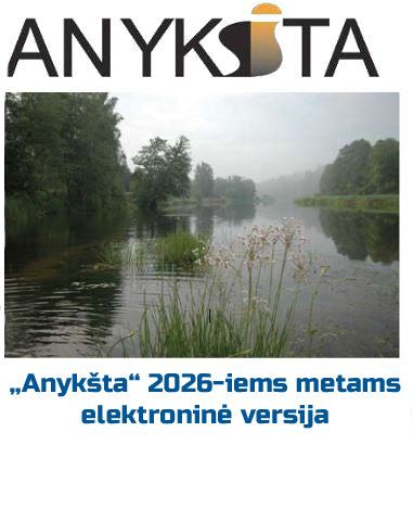 „Anykšta“ 2026-iems metams (elektroninė versija - PDF)