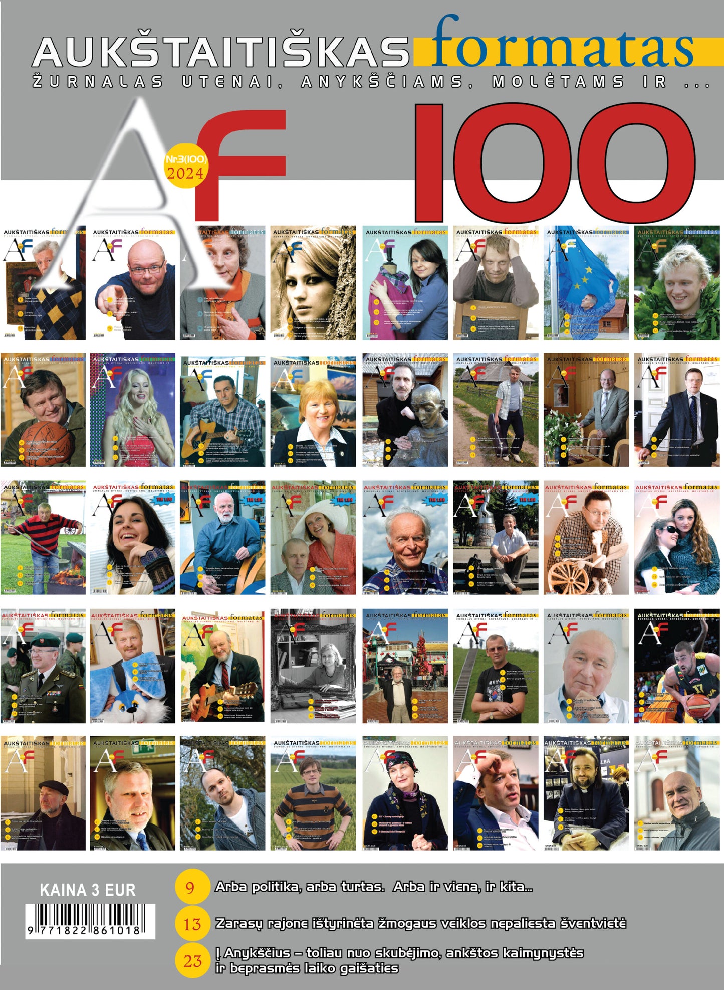 Nusipirk archyvinį „Aukštaitiško formato“ numerį